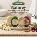 Ritual Naturey · 4 sabonetes artesanais
